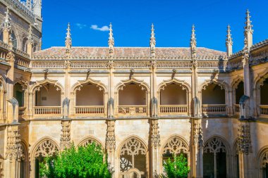 Monasterio de San Juan de los Reyes, Toledo, Spai, yeşil avlu
