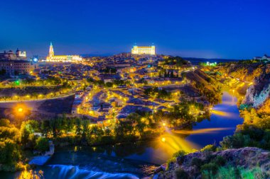Cityscape Toledo, Spai gece görünümü