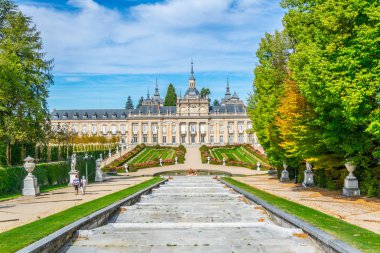 Palace la Granja de San ettiler bahçeleri, Spai görünümünü
