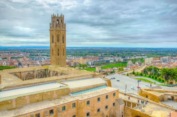 Seu Vella Kathedraal Lleida Spai — Stockfoto