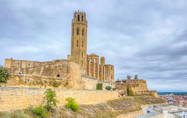 Catedral Seu Vella Lleida Spai —  Fotos de Stock