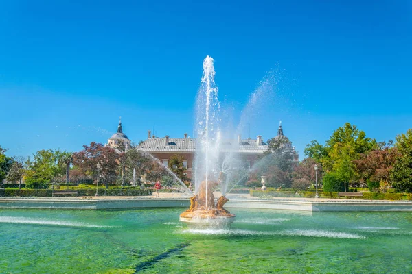 Palacio Real Aranjuez Visto Detrás Una Fuente Spai —  Fotos de Stock