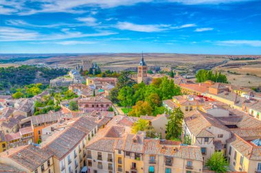 Alcazar de Segovia Gotik Katedrali, Spai havadan görünümü