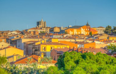 Cityscape Katedrali, Saint Salvador tarafından Spai hakim Avila