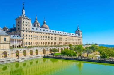 Kraliyet koltuğu, San Lorenzo de El Escorial yakınında Madrid, Spai