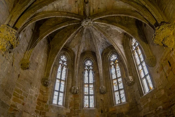 Lleida Spain October 2017 Interior Seu Vella Cathedral Lleida Spai — Stock Photo, Image