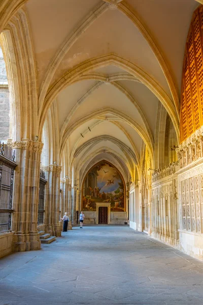 Toledo Spanien Oktober 2017 Interiör Santa Iglesia Catedral Primada Toledo — Stockfoto