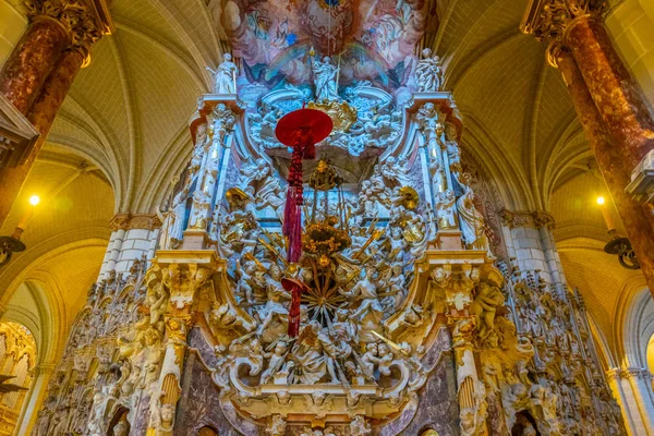 Toledo España Octubre 2017 Interior Santa Iglesia Catedral Primada Toledo — Foto de Stock