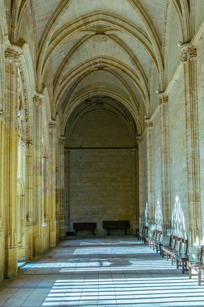 Segovia Spanien Oktober 2017 Korridoren Den Gotiska Katedralen Segovia Spanien — Stockfoto