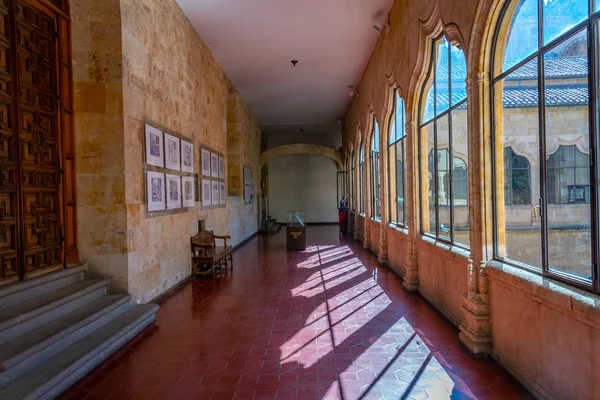 Salamanca Spanje Oktober 2017 Corridor Van Universiteit Van Salamanca Spai — Stockfoto