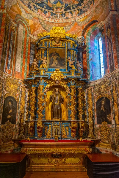 アビラ スペイン 2017 アビラ Spai でサン ビセンテ教会聖堂の内部 — ストック写真
