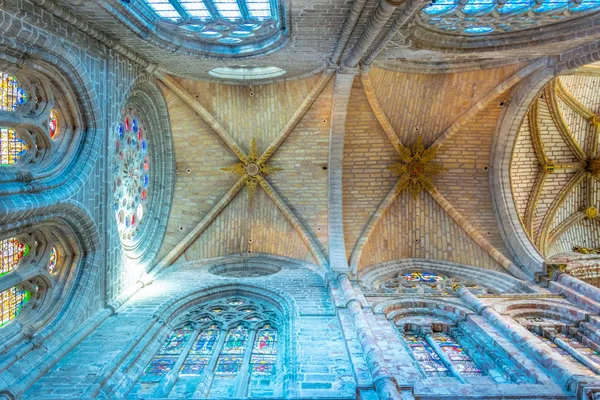 Avila Spanien Oktober 2017 Decke Der Kathedrale Von Avila Spai — Stockfoto