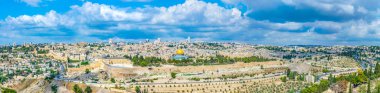 Zeytin Dağı, İsrail görüntülendi Jerusalem