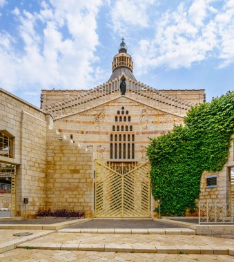 duyuru bir bazilika Nazareth, İsrail