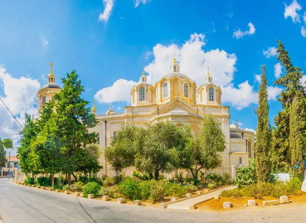 Catedral de la Santa Trinidad en Jerusalén, Israel — Foto de Stock