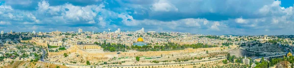 Při pohledu z Olivetské, Izrael Jeruzalém — Stock fotografie