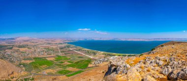 Celile Denizi Dağı Arbel İsrail her bakıldığında