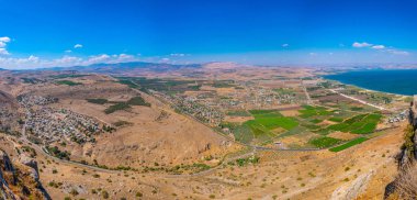 Celile Denizi Dağı Arbel İsrail her bakıldığında
