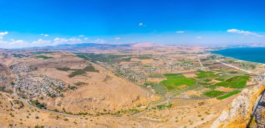 Celile Denizi Dağı Arbel İsrail her bakıldığında