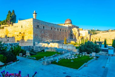 Kudüs, İsrail'in tarihi kent Western wall Kazısı