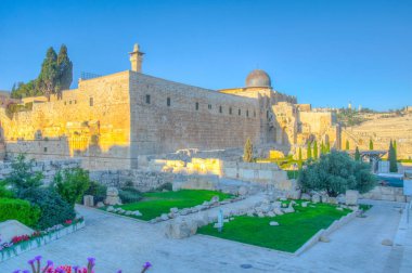Kudüs, İsrail'in tarihi kent Western wall Kazısı