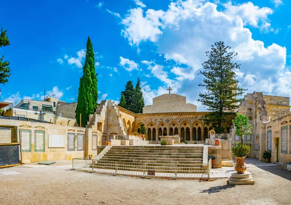 Iglesia de pater noster en Jerusalén, Israel — Foto de Stock