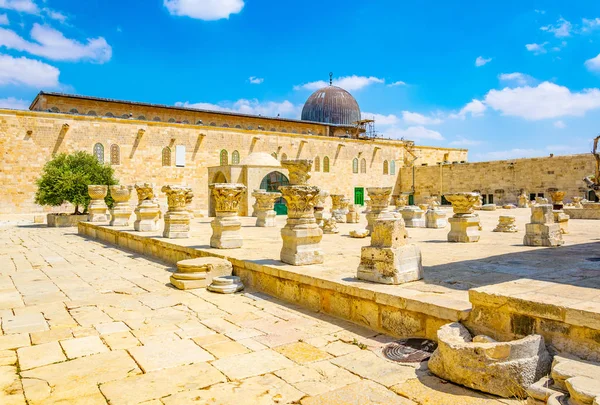 Mezquita Al Aqsa en Jerusalén, Israel — Foto de Stock