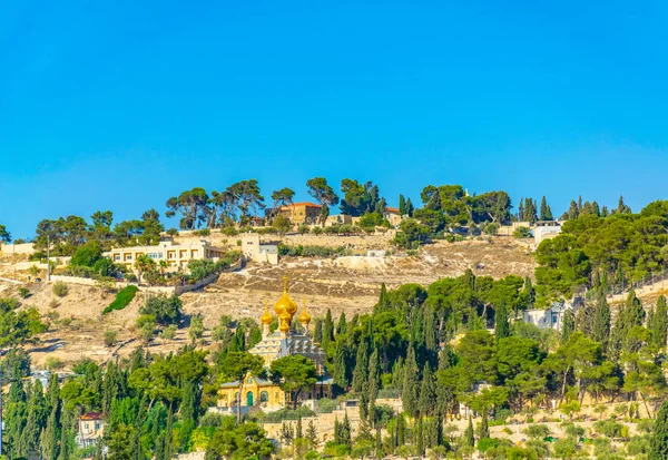 Kościół Marii Magdaleny w Jerozolimie, Izrael — Zdjęcie stockowe