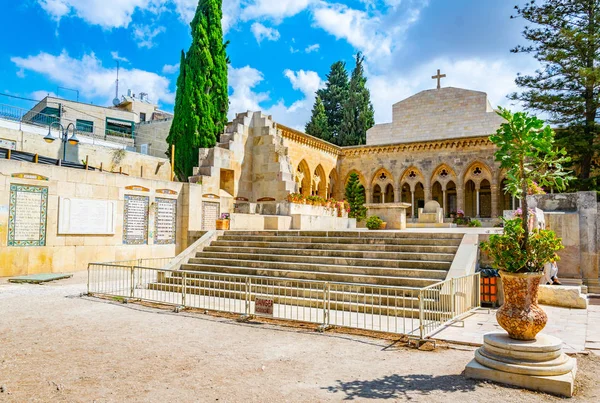 Iglesia de pater noster en Jerusalén, Israel — Foto de Stock