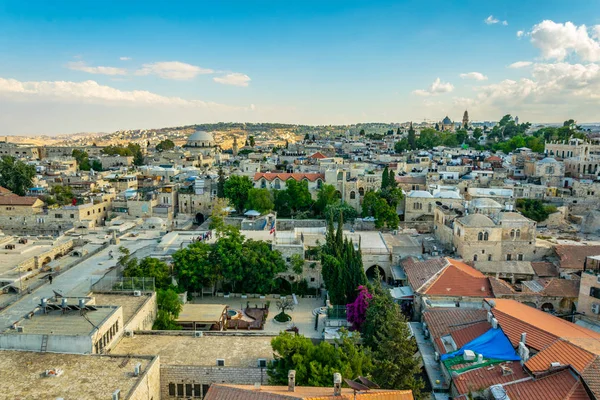 Vista aérea de Jerusalém com a sinagoga hurva, Israel — Fotografia de Stock