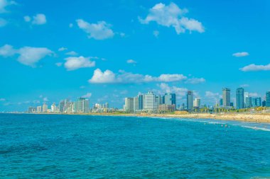Cityscape Tel Aviv, İsrail