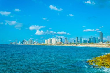 Cityscape Tel Aviv, İsrail