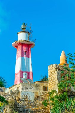 Deniz feneri Jaffa, Tel Aviv, İsrail