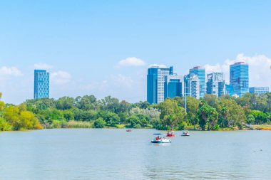Göl Hayarkon Park Tel Aviv, İsrail