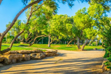 Sahil mesire bağımsızlık Park, Tel Aviv, İsrail