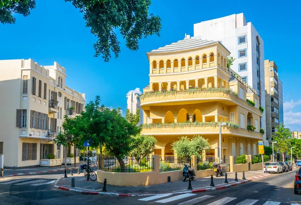 Pagoda будинок в Тель-Авіві, Ізраїль — стокове фото