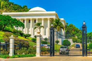 Haifa, İsrail Bahai bahçelerde evrensel adalet evi