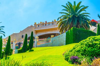 güzel bahai bahçeleri Haifa, İsrail