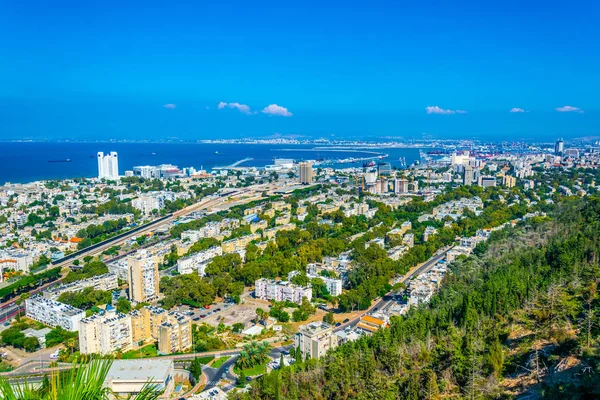 Luftaufnahme von haifa, israel — Stockfoto