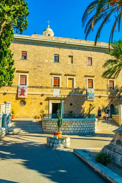 Stella maris kloster in haifa, israel — Stockfoto