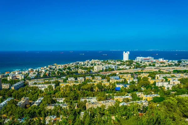 Aerial view of Haifa, Israel — Stock Photo, Image