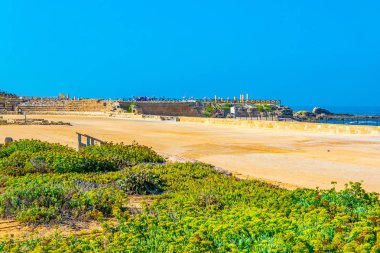 Herodian amfitiyatro İsrail eski Caesarea