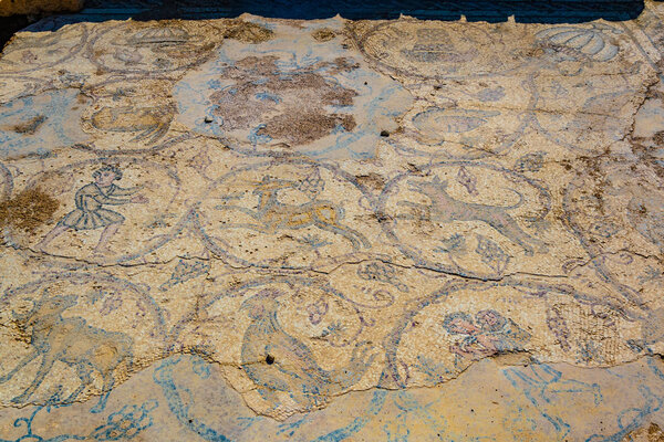 Мозаика в Кесарии Израиля
