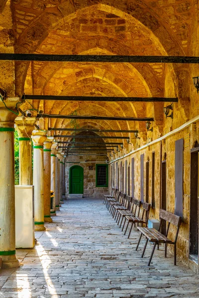 Al jazzar moschee in akko / acre, israel — Stockfoto