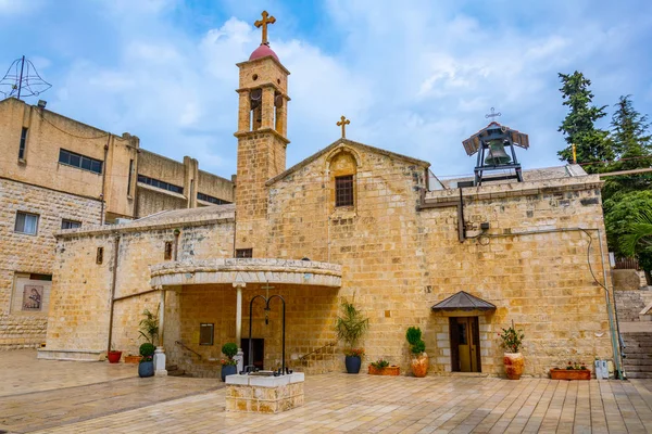 Iglesia ortodoxa griega de la Anunciación en Nazaret, Israel — Foto de Stock