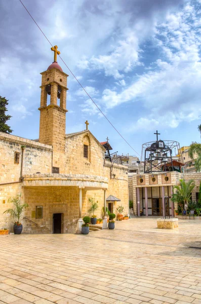 Iglesia ortodoxa griega de la Anunciación en Nazaret, Israel — Foto de Stock