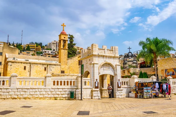 Iglesia ortodoxa griega de la Anunciación en Nazaret, Israel — Foto de Stock