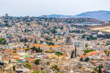 Nazareth duyuru, İsrail Bazilikası ile Cityscape