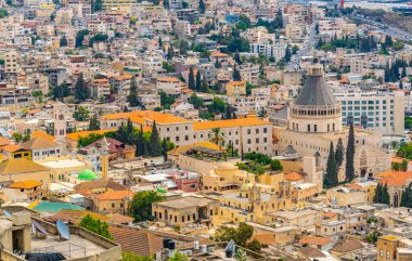 Nazareth duyuru, İsrail Bazilikası ile Cityscape