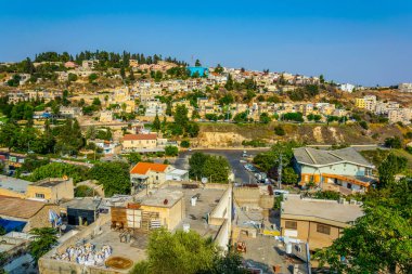 Tsfat/Safed İsrail havadan görünümü